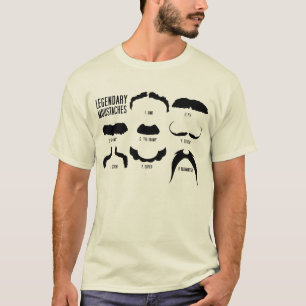 Legendary Moustache T Shirt