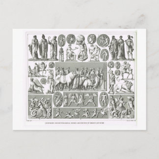Legendary mythological figures, Greece and Rome Postcard