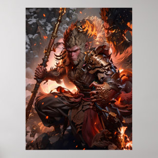 Legendary of black myth wukong poster