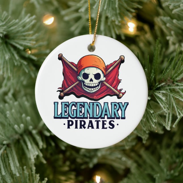 Legendary Pirates Ceramic Tree Decoration (Tree)