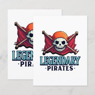 Legendary Pirates Enclosure Card
