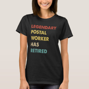 Legendary Postal Worker Has Retired T-Shirt