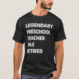 Legendary Preschool Teacher Has Retired T-Shirt