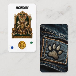 Legendary Punk Cat:Royal Bengal Edition Loyalty Card