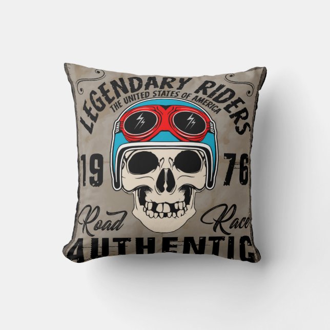 Legendary Riders Motorcycle Cushion (Front)