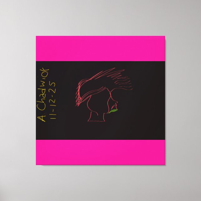 Legendary Rockstar  Canvas Print (Front)