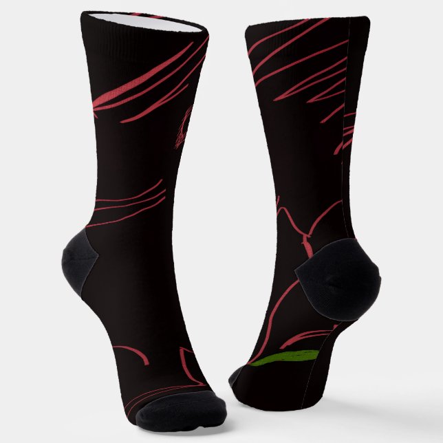 Legendary Rockstar Crew Socks (Angled)