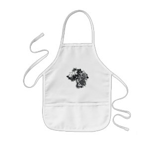 Legendary Samurai Warrior with Katana Design Kids Apron