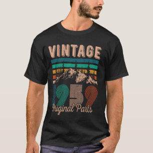 Legendary Since 1959 Birthday Hiking Mountains Vin T-Shirt