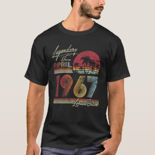 Legendary Since April 1967 55Th Bithday T-Shirt