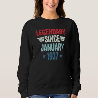 Legendary Since January 1937_1 Sweatshirt