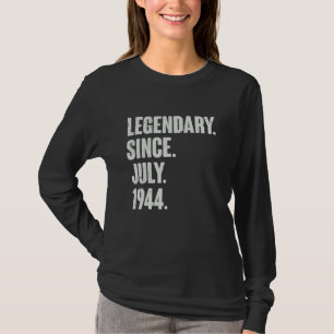 Legendary Since July 1944  78 Year Old  78th Birth T-Shirt