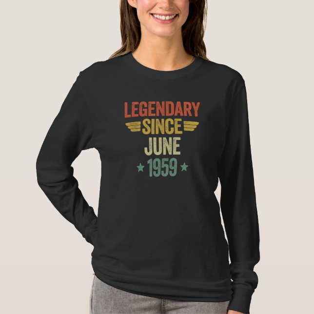 Legendary Since June 1959 T-Shirt (Front)