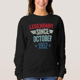 Legendary Since October 1952_1 Sweatshirt