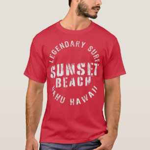 LEGENDARY SURF SUNSET BEACH - CIRCLE STAMP T-Shirt