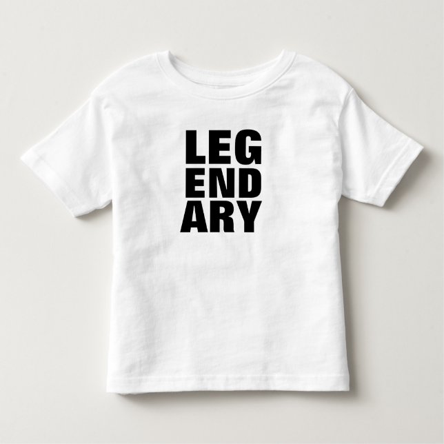 Legendary Toddler Fine Jersey T-Shirt (Front)