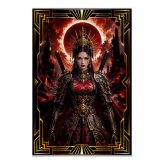 Legendary Warrior Tomoe Hoshino - Ashikaga-No-Kuni Poster
