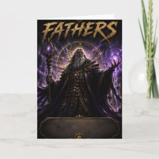 Legendary Wizard Father Card