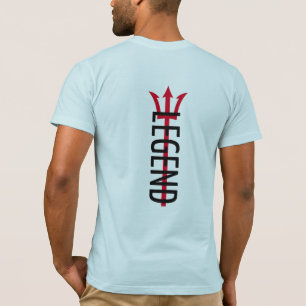 Legende T-Shirt – Trident Design Mythical Warrior