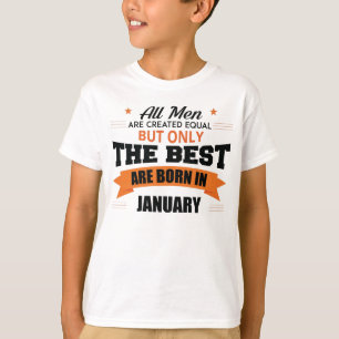 Legends Are Born In January T-Shirt