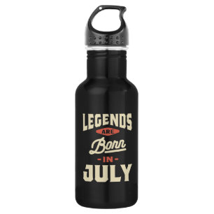 Legends are Born in July - July Birthday 532 Ml Water Bottle