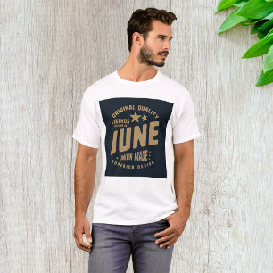 Legends Are Born In June T-Shirt