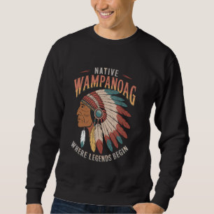 Legends Begin Indigenous Heritage Native American Sweatshirt