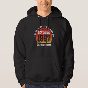 Legends Born In November 1997 25th Birthday 25 Yea Hoodie