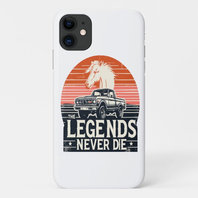Legends never die Case-Mate iPhone case (Back)