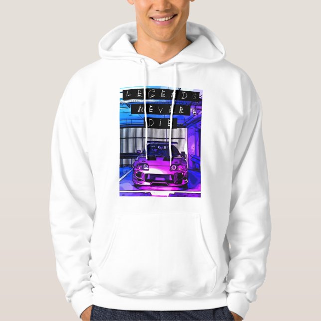 "Legends Never Die" Hoodie (Front)
