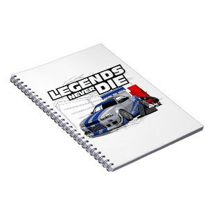 LEGENDS NEVER DIE! NOTEBOOK