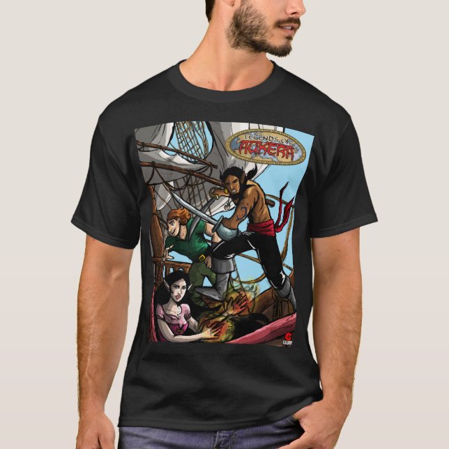 Legends of Aukera V2 design classic t-shirt (Front)