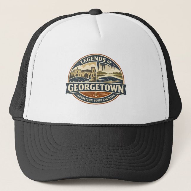 Legends of Georgetown Seal Trucker Hat (Front)