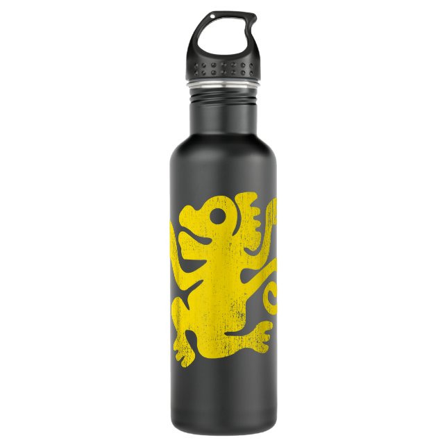 Legends Of The Hidden Temple Green Monkey Graphic  710 Ml Water Bottle (Front)