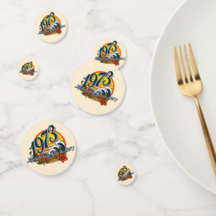 legends were born in 1973 confetti