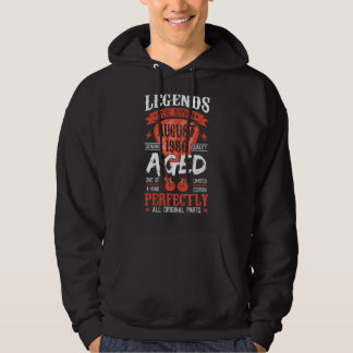 Legends Were Born In August 1986  Guitar Pick Guit Hoodie