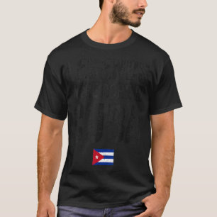 Legends Were Born In Cuba Cuban Flag Pride Roots T-Shirt