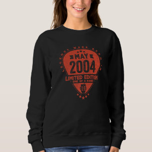 Legends Were Born In May 2004 Guitar 1 Sweatshirt