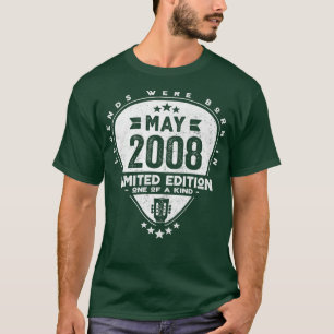 Legends Were Born In May 2008Guitar Premium T-Shirt