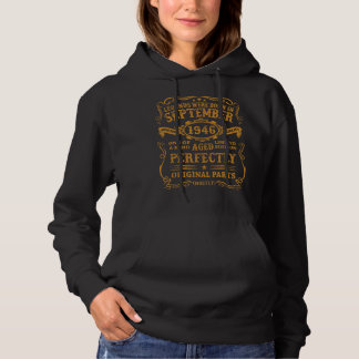 Legends Were Born In September 1946 76 Year Old F Hoodie