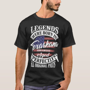 Legends Were Born In Texarkana Arkansas Classic Bi T-Shirt
