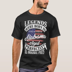 Legends Were Born In Tuscaloosa Alabama Classic Bi T-Shirt