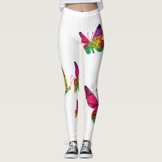 Legging butterfly women 