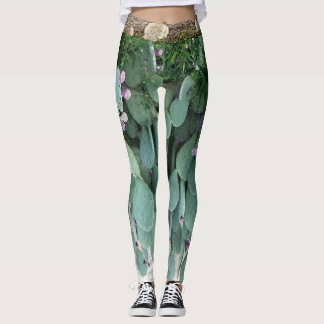legging cactus green (Front)