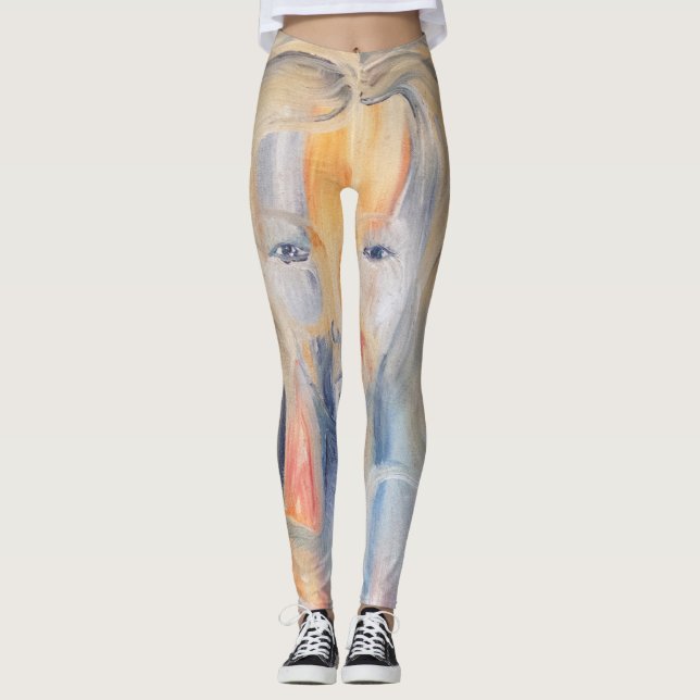 Legging : Colors of the Soul ( Orange) (Front)