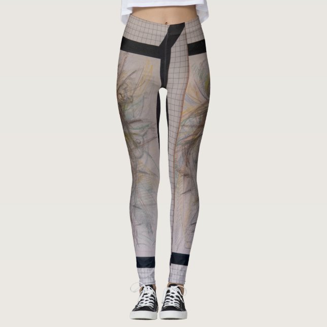 Legging : Lost in Music, Poetry in Motion (Front)