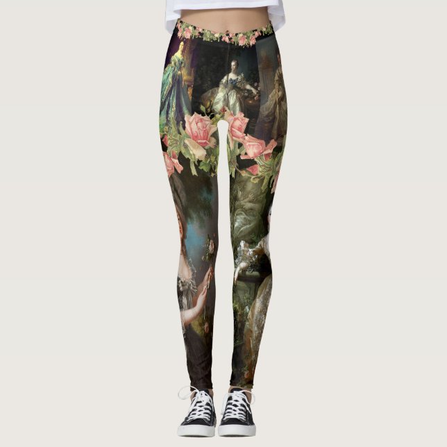legging Marie Antoinette art off to stop (Front)