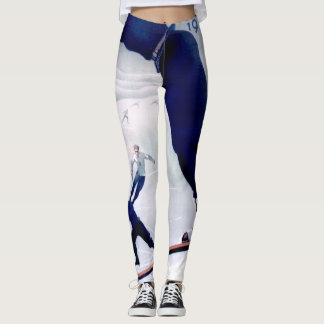 Leggings - 1935 Estonian Winter Games Poster