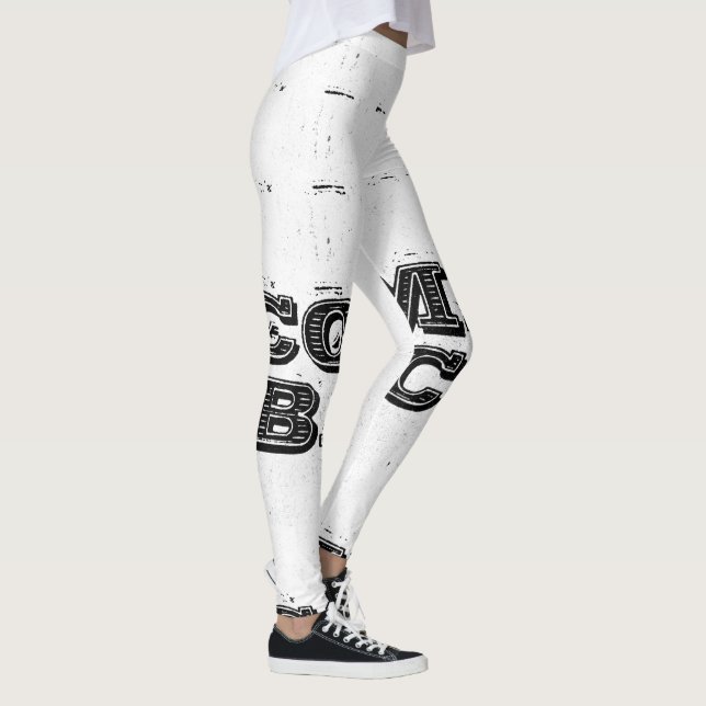 Leggings  A blend of  vintage charm (Right)