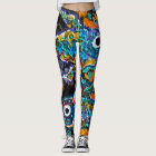 Leggings Abstract Art